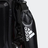 ADIDAS PERFORMANCE CADDIE GOLF BAG - BLACK / SOLAR RED