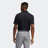 ADIDAS MEN'S PERFORMANCE PRIMEGREEN GOLF LC POLO SHIRT - BLACK