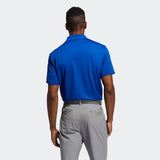 ADIDAS MEN'S PERFORMANCE PRIMEGREEN GOLF POLO SHIRT - COLLEGIATE ROYAL