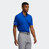 ADIDAS MEN'S PERFORMANCE PRIMEGREEN GOLF POLO SHIRT - COLLEGIATE ROYAL