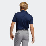 ADIDAS MEN'S PERFORMANCE PRIMEGREEN GOLF POLO SHIRT - COLLEGIATE NAVY