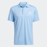 ADIDAS MEN'S PERFORMANCE PRIMEGREEN GOLF POLO LC SHIRT - CLEAR SKY