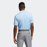 ADIDAS MEN'S PERFORMANCE PRIMEGREEN GOLF POLO LC SHIRT - CLEAR SKY