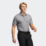 ADIDAS MEN'S PERFORMANCE PRIMEGREEN GOLF POLO SHIRT - GREY THREE