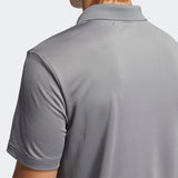 ADIDAS MEN'S PERFORMANCE PRIMEGREEN GOLF POLO SHIRT - GREY THREE