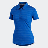 ADIDAS WOMEN'S MICRODOT GOLF POLO SHIRT - Collegiate Royal