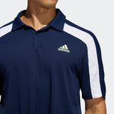 ADIDAS MEN'S SPORT HEAT.RDY GOLF POLO SHIRT - COLLEGIATE NAVY