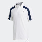 ADIDAS MEN'S SPORT HEAT.RDY GOLF POLO SHIRT - WHITE