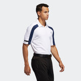 ADIDAS MEN'S SPORT HEAT.RDY GOLF POLO SHIRT - WHITE
