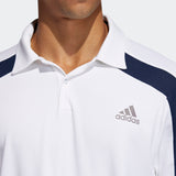 ADIDAS MEN'S SPORT HEAT.RDY GOLF POLO SHIRT - WHITE