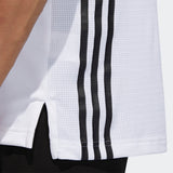 ADIDAS MEN'S SPORT HEAT.RDY GOLF POLO SHIRT - WHITE