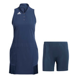 ADIDAS WOMEN'S SPORT PERFORMANCE PRIMEGREEN GOLF DRESS - CREW NAVY