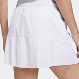 ADIDAS WOMEN'S SPORT PERFORMANCE PRIMEGREEN GOLF SKIRT - WHITE