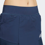 ADIDAS WOMEN'S SPORT PERFORMANCE PRIMEGREEN GOLF SKIRT - CREW NAVY