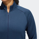 ADIDAS WOMEN'S TEXTURED LAYER GOLF JACKET
