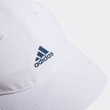 ADIDAS WOMEN'S TOUR BADGE GOLF HAT - WHITE