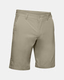 UNDER ARMOUR MEN'S TECH GOLF SHORTS - KHAKI/BEIGE