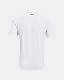 UNDER ARMOUR MEN'S T2G GOLF POLO - WHITE