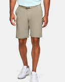 UNDER ARMOUR MEN'S TECH GOLF SHORTS - KHAKI/BEIGE