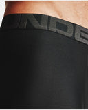 UNDER ARMOUR MENS TECH 6" GOLF BOXERJOCK - 2 PACK - BLACK