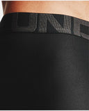 UNDER ARMOUR MENS TECH 6" GOLF BOXERJOCK - 2 PACK - BLACK