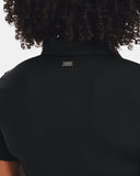 UNDER ARMOUR MEN'S WOMEN'S ZINGER SHORT SLEEVE GOLF POLO - BLACK
