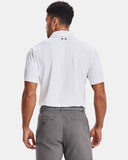 UNDER ARMOUR MEN'S T2G GOLF POLO - WHITE