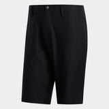 ADIDAS MEN'S ULTIMATE365 3-STRIPES COMPETITION GOLF SHORTS - BLACK