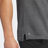 ADIDAS MEN'S ULTIMATE365 NO-SHOW GOLF POLO SHIRT - Black