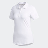 ADIDAS WOMEN'S ULTIMATE365 GOLF POLO SHIRT - White