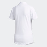 ADIDAS WOMEN'S ULTIMATE365 GOLF POLO SHIRT - White