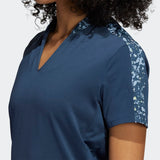 ADIDAS WOMEN'S ULTIMATE365 PRIMEGREEN GOLF POLO SHIRT - CREW NAVY