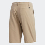 ADIDAS MEN'S ULTIMATE365 GOLF SHORTS - TAN