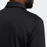 ADIDAS MEN'S ULTIMATE365 SOLID LEFT CHEST GOLF POLO SHIRT - BLACK
