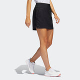ADIDAS WOMEN'S ULTIMATE365 SOLID GOLF SKORT - BLACK