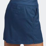 ADIDAS WOMEN'S ULTIMATE365 SOLID GOLF SKORT - CREW NAVY