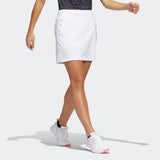 ADIDAS WOMEN'S ULTIMATE365 SOLID GOLF SKORT - WHITE