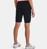 Under Armour Women's UA Links Golf Shorts - Black/Metallic Silver