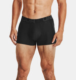 Under Armour Men's UA Tech™ 3" Boxerjock® – 2-Pack - Black