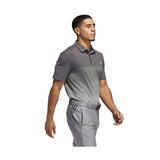 ADIDAS MEN'S ULTIMATE365 PRINT GOLF POLO SHIRT - GREY