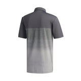 ADIDAS MEN'S ULTIMATE365 PRINT GOLF POLO SHIRT - GREY