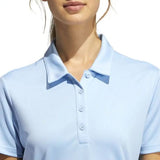 ADIDAS WOMEN'S PERFORMANCE PRIMEGREEN GOLF POLO SHIRT - CLEAR SKY