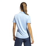 ADIDAS WOMEN'S PERFORMANCE PRIMEGREEN GOLF POLO SHIRT - CLEAR SKY