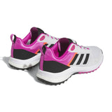 ADIDAS WOMEN'S ZOYSIA GOLF SHOES - Dash Grey / Core Black / Lucid Fuchsia