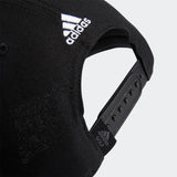 ADIDAS MEN'S SCRIPT CURVED SNAPBACK GOLF HAT - BLACK