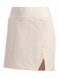 ADIDAS WOMEN'S 3-STRIPE SPORT GOLF SKORT - Pink Tint