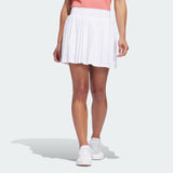 ADIDAS WOMEN'S ULTIMATE365 TOUR PLEATED 15-INCH GOLF SKORT - White