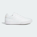 ADIDAS WOMEN'S RETROCROSS SPIKELESS GOLF SHOES - Cloud White / Sand Strata / Gum