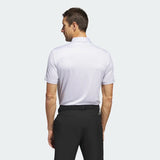 ADIDAS MEN'S ULTIMATE365 ALLOVER PRINT GOLF POLO SHIRT - WHITE