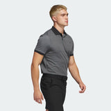 ADIDAS MEN'S ULTIMATE365 NO-SHOW GOLF POLO SHIRT - Black